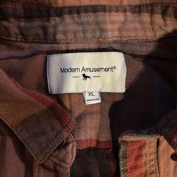 Modern amusement vintage flannel - Picture 2 of 4